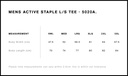 Size Guide - Style 5020A