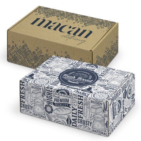Die Cut Box with Locking Lid - 225x167x83mm - 124906