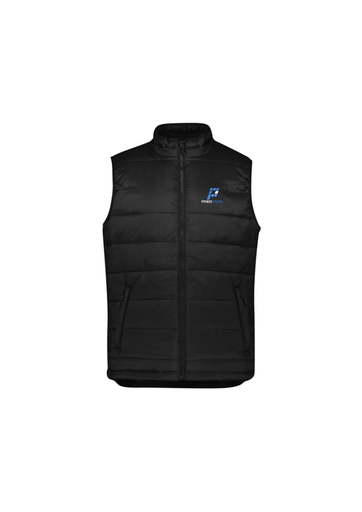 [AM006715] The Fitness Portal Uniform - Mens Alpine Puffer Vest Black AUK